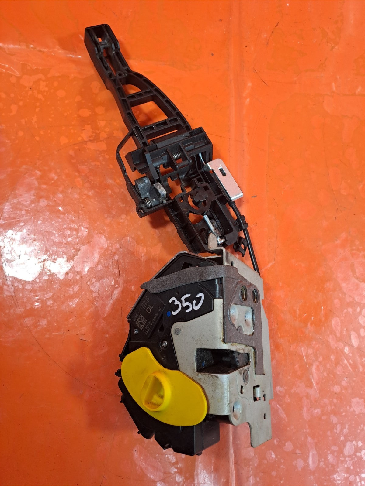 ✅FORD TRANSIT CUSTOM 2.2 DIESEL 2013 REAR RIGHT DOOR LOCK BK21V43288AG A350 - Image 2