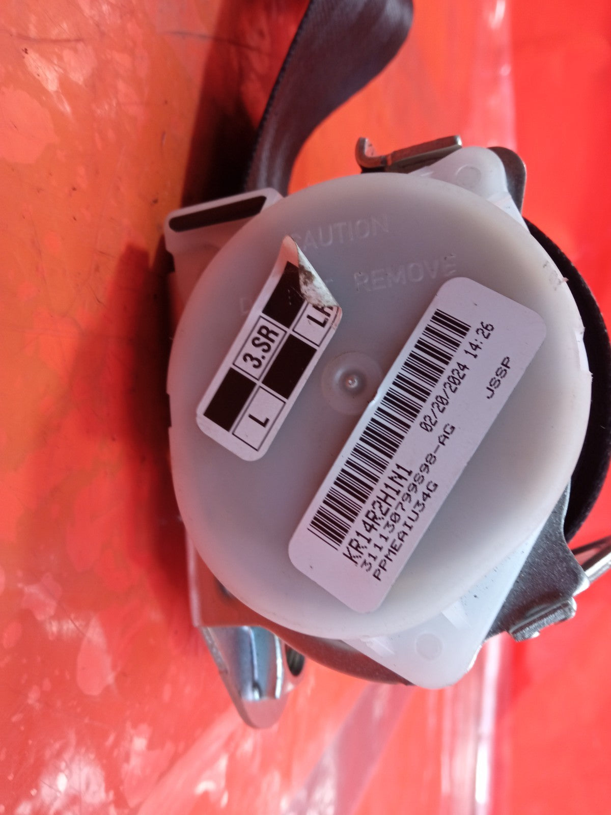 ✅Ford Grand Tourneo VW Caddy 1.5 Diesel 2024 Rear Left Seat Belt 2K7857811C A341 - Image 6