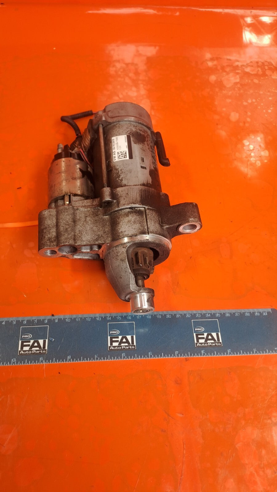 Audi A5 S Line 2.0 Diesel 2012 Starter Motor 03L911024B Warranty A218 - Image 8