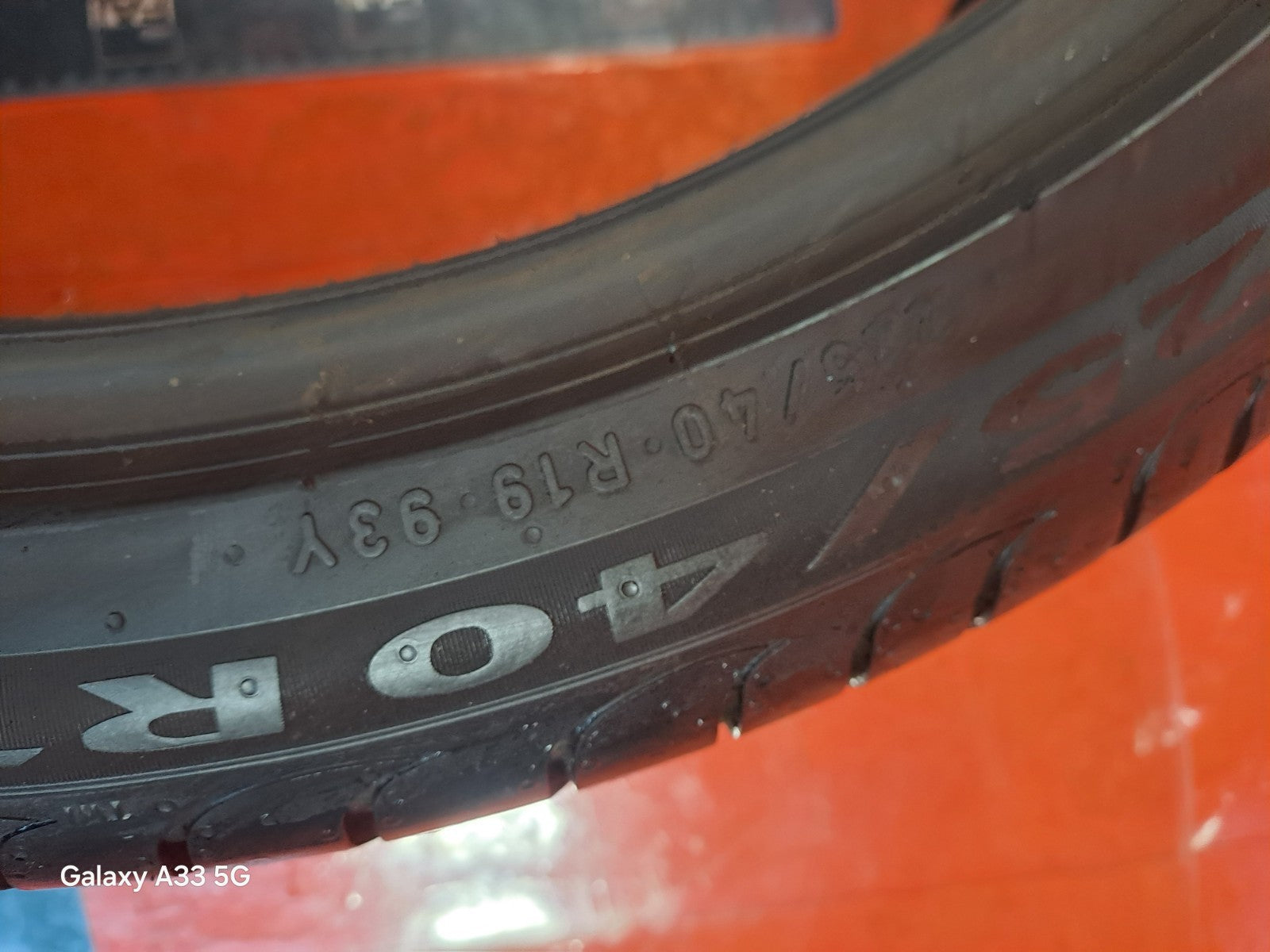 ✅PIRELLI POWERGY TYRE 225/40 R19 6.47 mm+ WARRANTY xAA - Image 7
