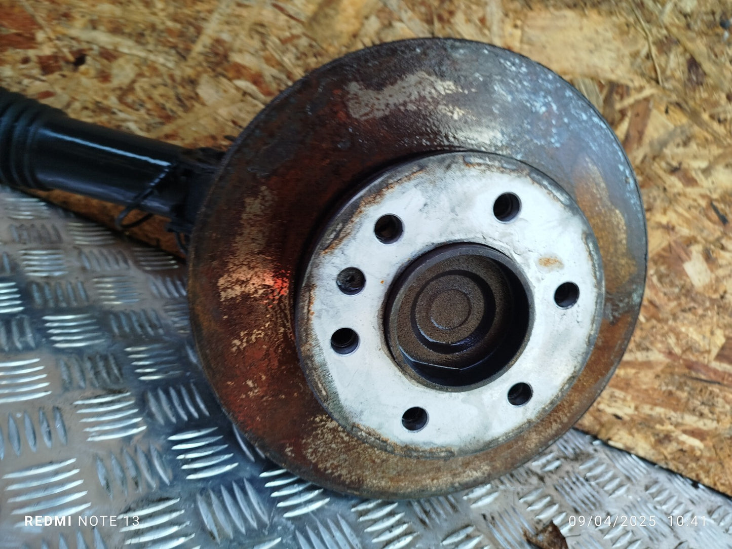 ✅Volkswagen Crafter Cr35 2015 2.0 Diesel Front Right Suspension Leg Hub Warranty - Image 4