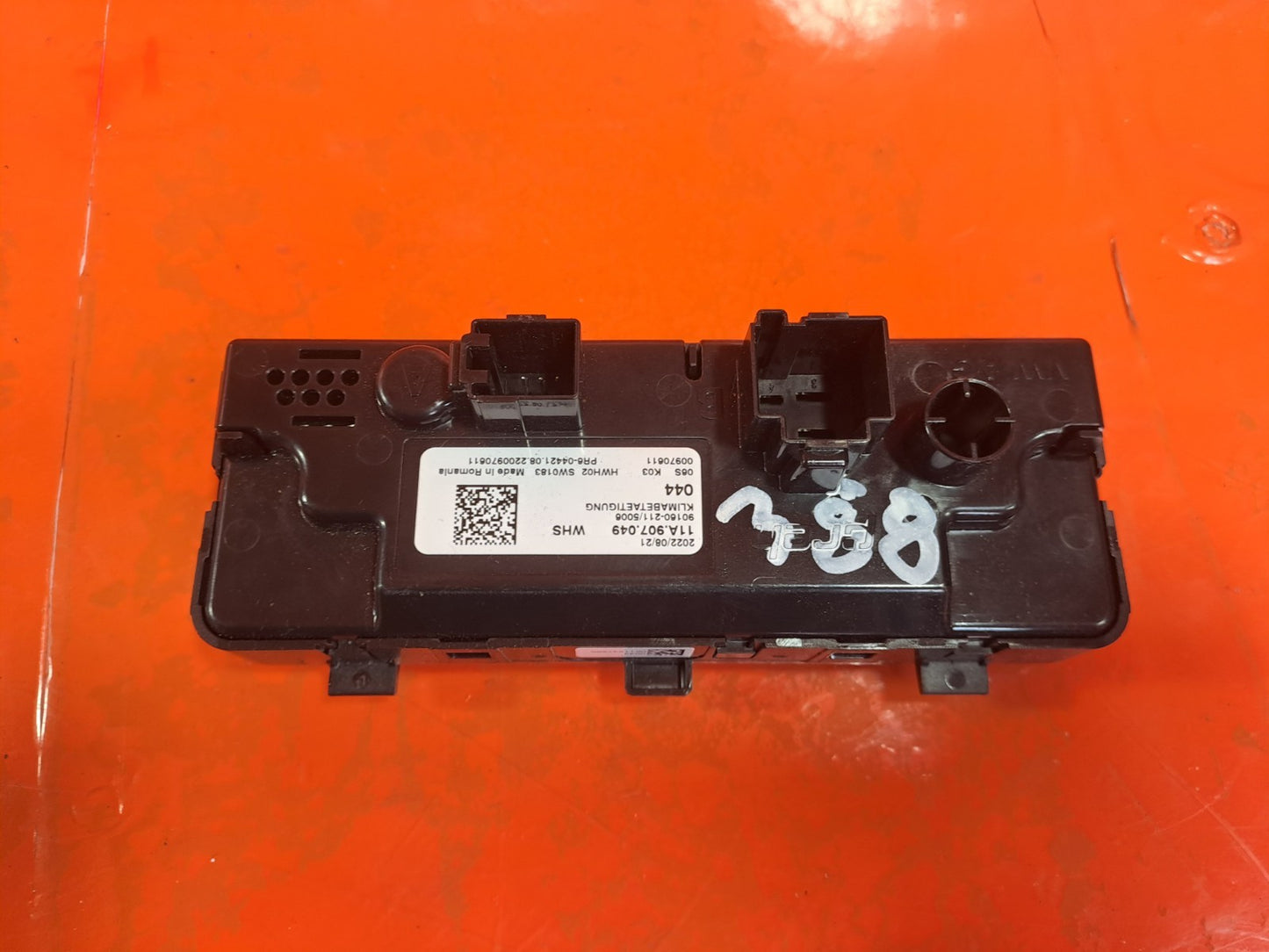 ✅2022 VW Golf GTE Rear Climate Control Unit 11A907049 + Warranty A388 - Image 6