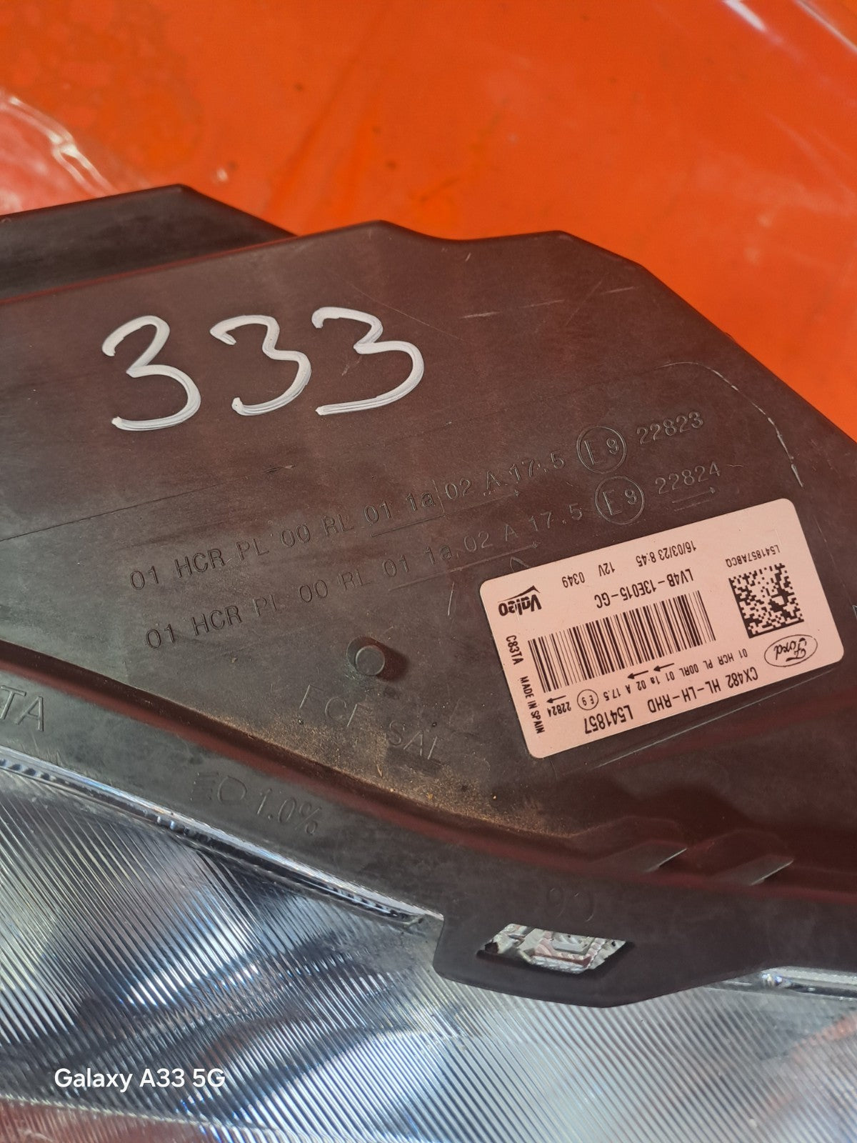 ✅2023 FORD KUGA MK3 ST-LINE X FRONT LEFT LED HEADLIGHT LV4B-13E015-GC A333 - Image 10