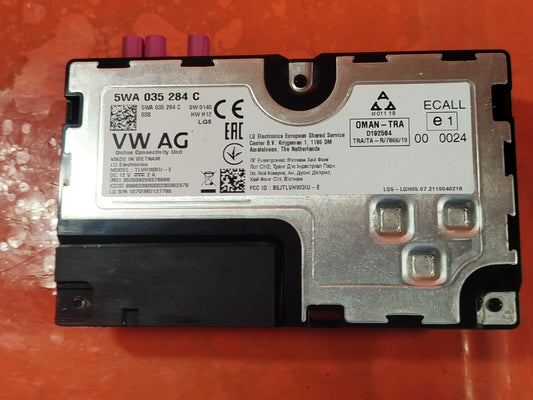 ✅2021 VW GOLF R-LINE MK8 BLUETOOTH CONTROL UNIT 5WA035284C + WARRANTY A349 - Image 1