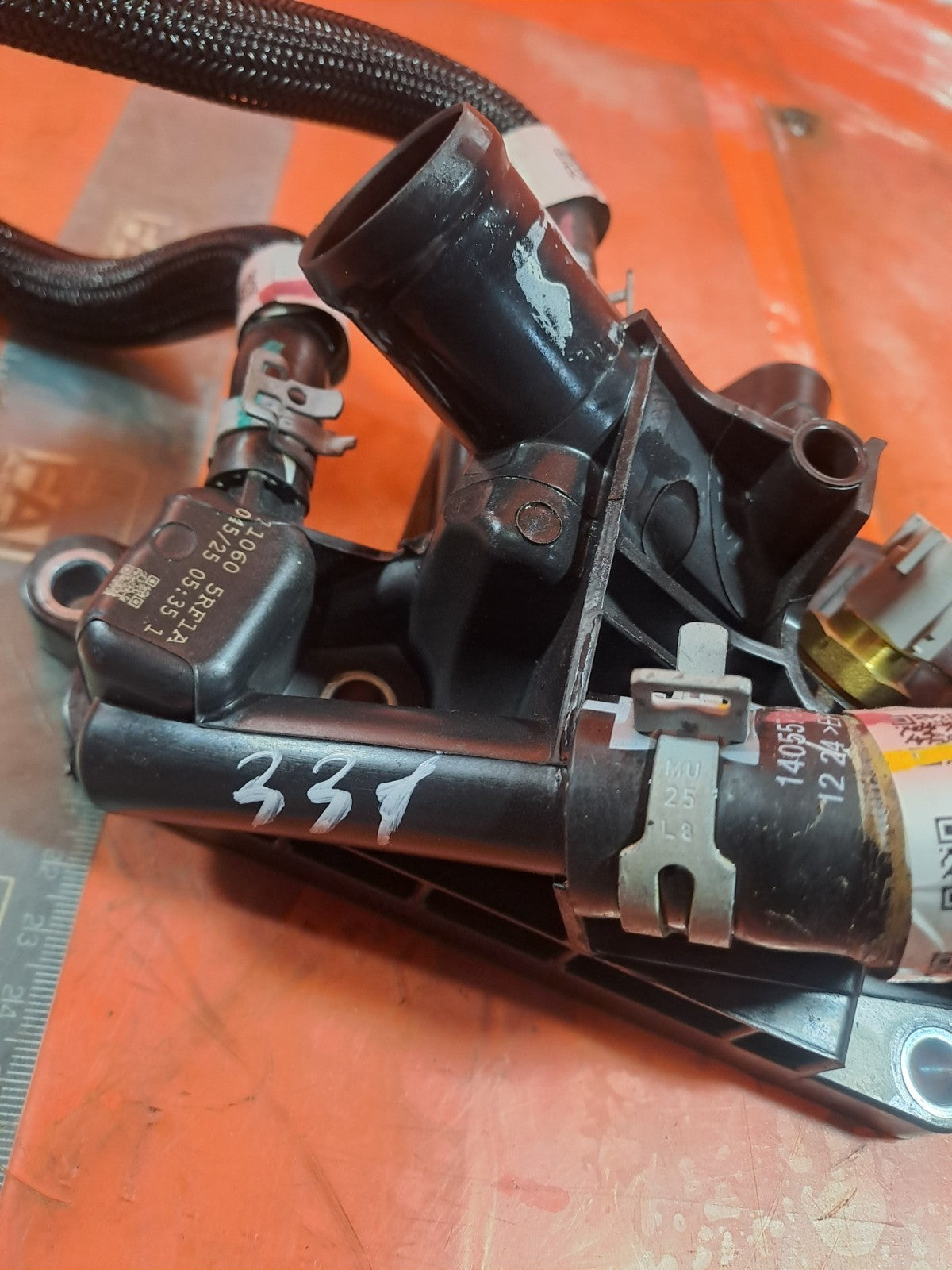 ✅2025 RENAULT CLIO V B7 THERMOSTAT HOUSING 110605RF1A + WARRANTY A331 - Image 5