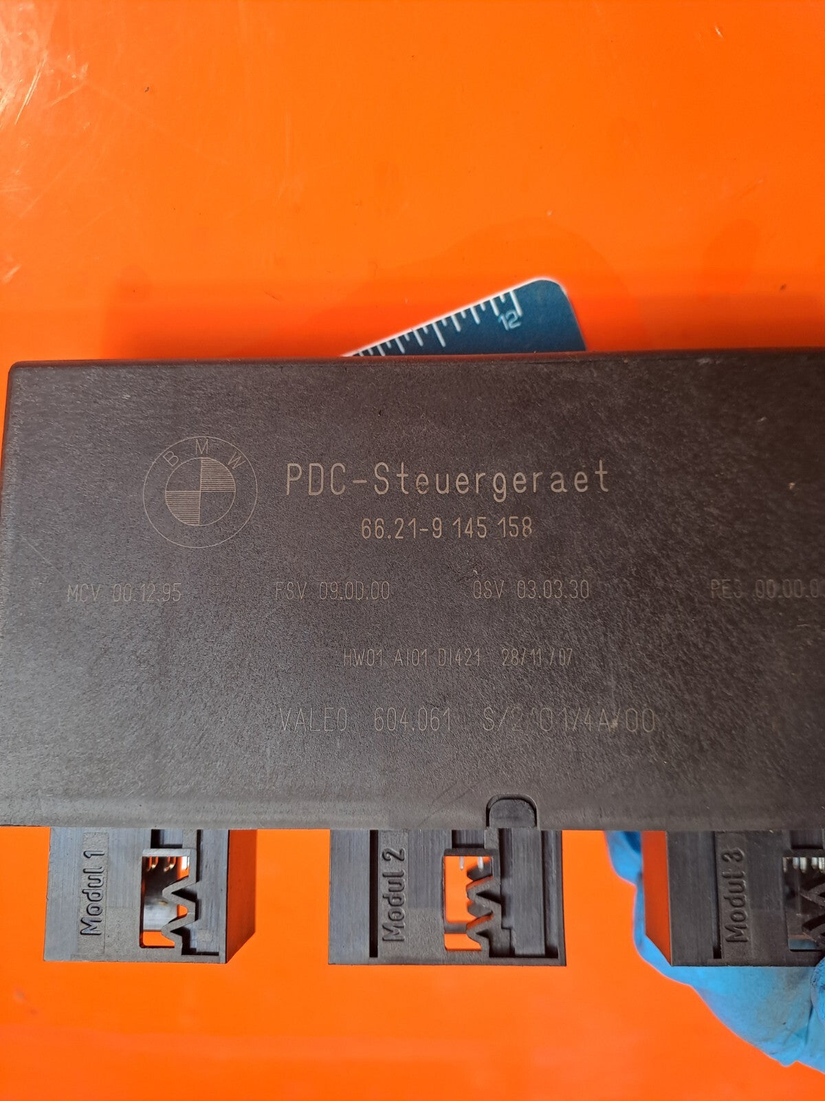 ✅2008 BMW 7 SERIES E66 PARKING CONTROL MODULE 9145158 + WARRANTY A255 - Image 11