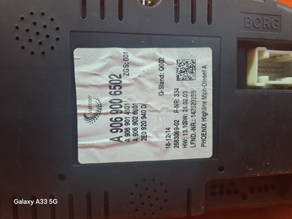 ✅Volkswagen Crafter CR35 2015 2.0 Diesel SPEEDOMETER A9069006502 Warranty A275 - Image 11