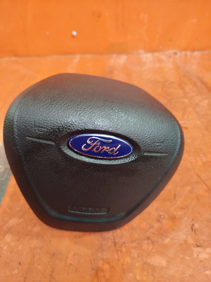 ✅2015 FORD TOURNEO CUSTOM V362 STEERING WHEEL ABAG BK21-V042B85-AB + WARRANTY - Image 1