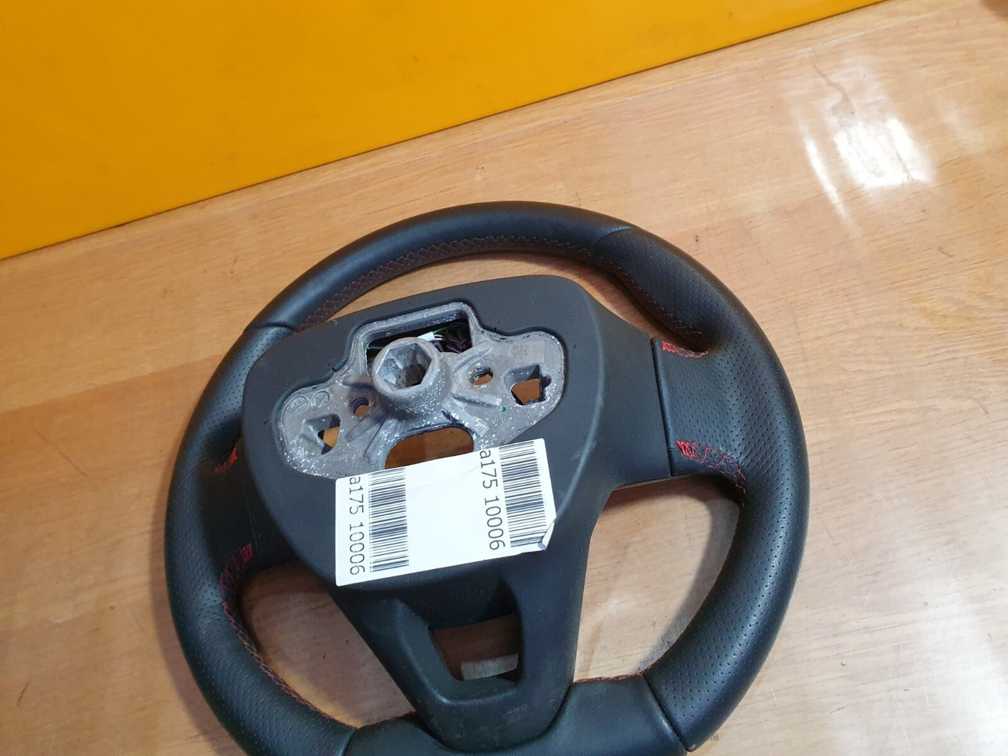 ✅2018 FORD FOCUS MK4 LEATHER STEERING WHEEL JX7J3600GB + WARRANTY A175 - Image 10