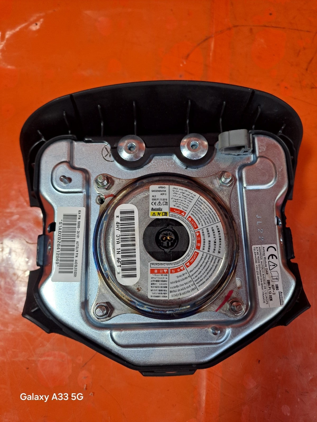 ✅KIA SPORTAGE 4 1.7 DIESEL 2014 MULTIFUNCTION STEERING WHEEL 56110-3U991EQ A287 - Image 10