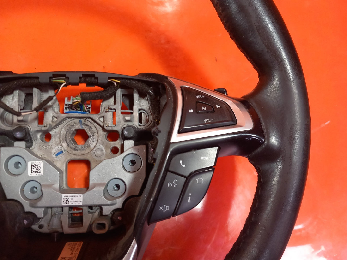 2019 Ford Galaxy MK3 Zetec Steering Wheel DS73-3600-BNN Warranty A345 - Image 4
