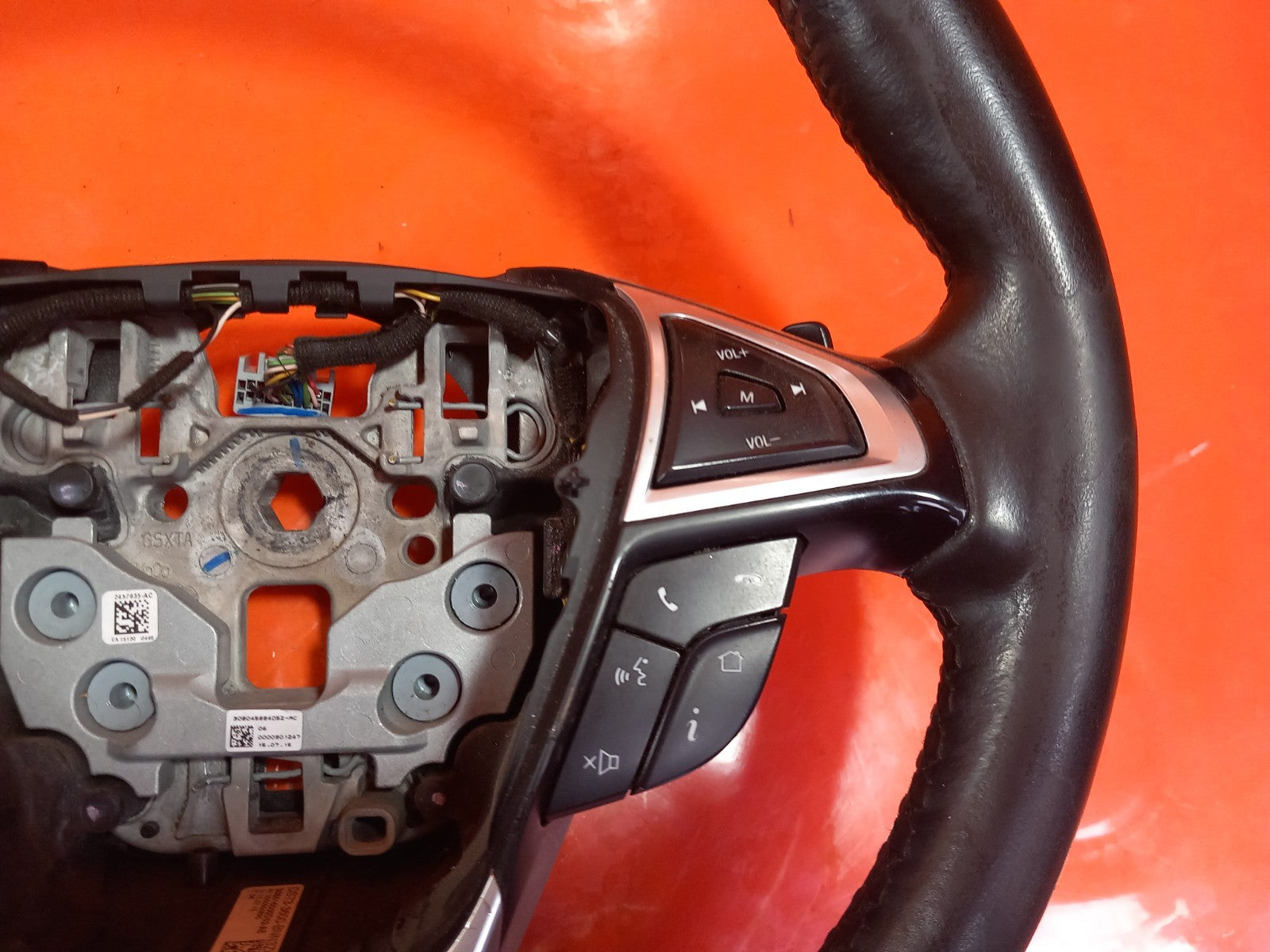 2019 Ford Galaxy MK3 Zetec Steering Wheel DS73-3600-BNN Warranty A345 - Image 4