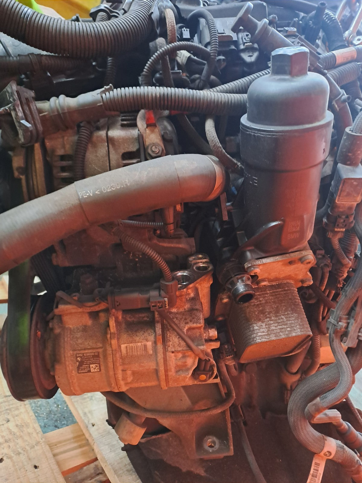 ✅BMW 116D F20 1.5 DIESEL 2015 ENGINE COMPLETE B37D15U0 Warranty A320 - Image 4