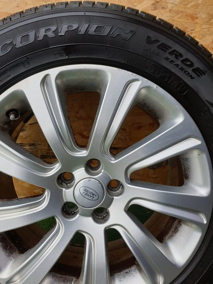 ✅2015 LAND ROVER DISCOVERY SPORT L550 ALLOY WHEEL & TYRE 235/60 R18 FK72-1007-BB - Image 8