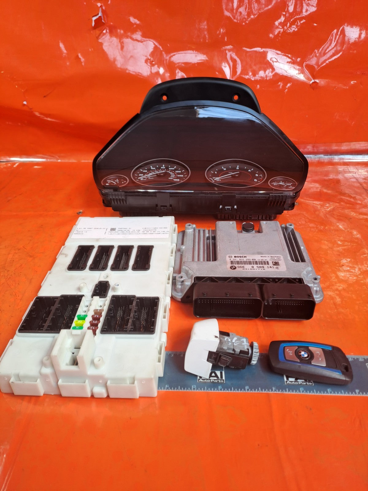 ✅2015 BMW 4 SERIES F33 M SPORT ECU KIT 8589141 9387262 9232895 + WARRANTY A367 - Image 2