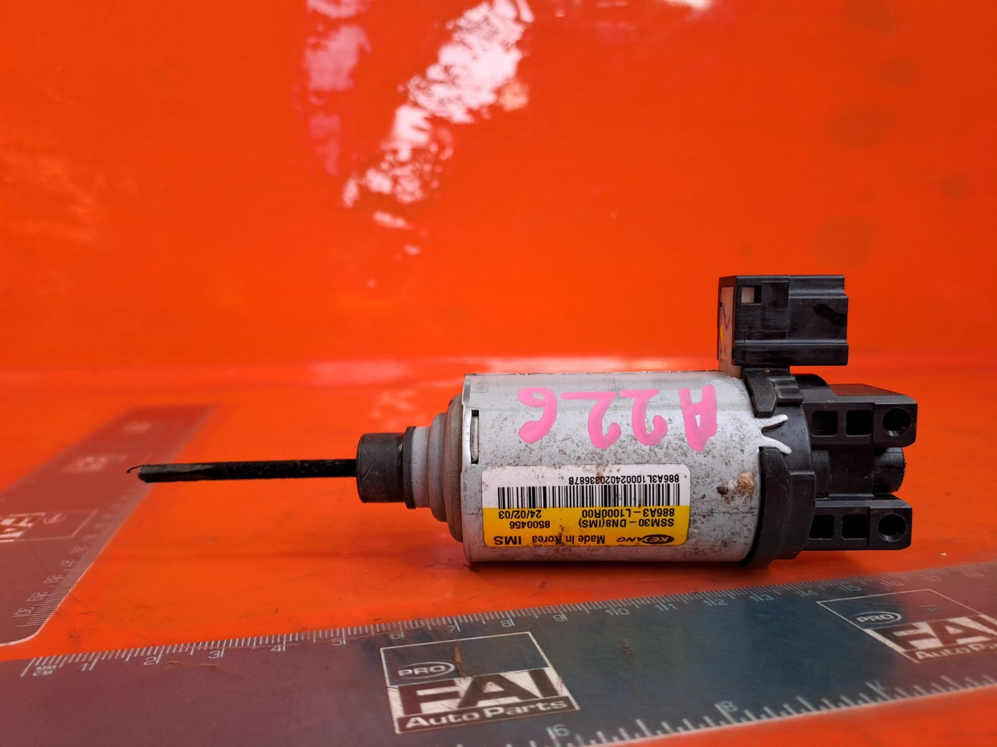 ✅2024 HYUNDAI IONIQ 5 FRONT LEFT SEAT ADJUSTMENT MOTOR 886A3L1000 +WARRANTY A226 - Image 3