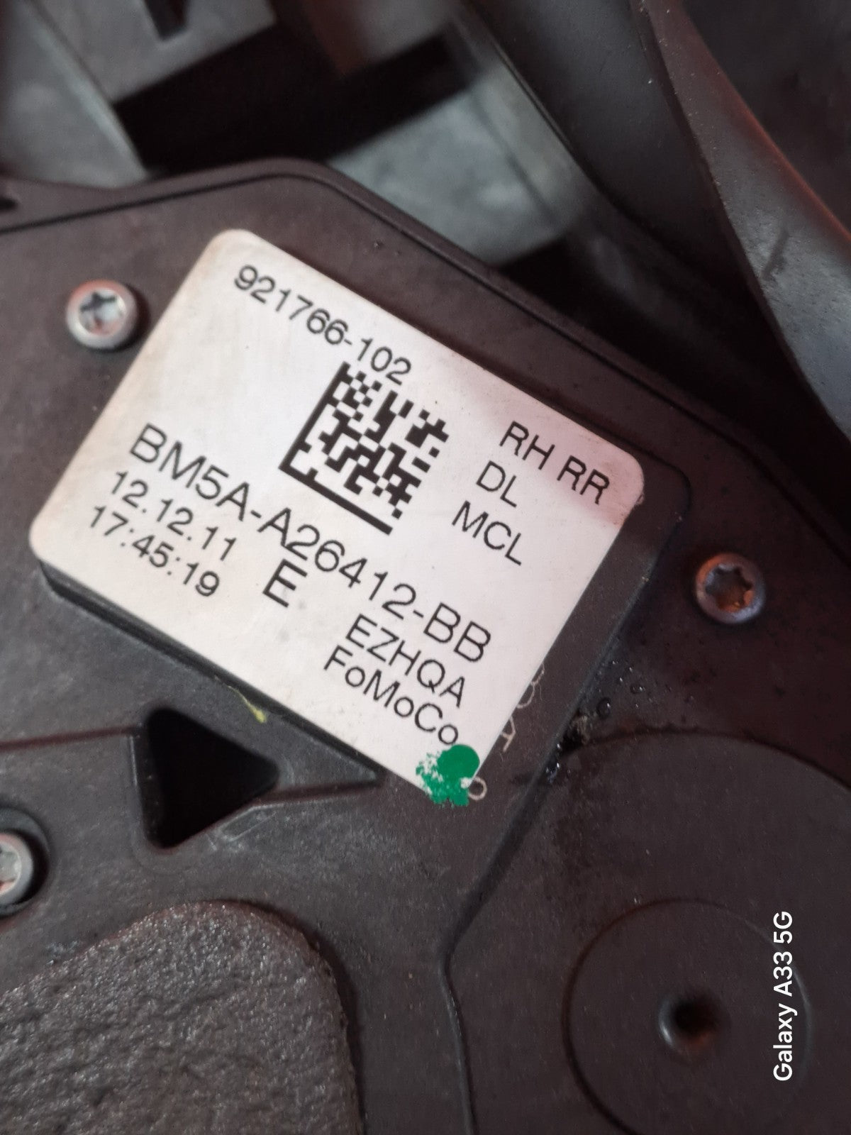 ✅2013 FORD FOCUS MK3 TITANIUM X REAR RIGHT DOOR LOCK BM5A-A26412-BB + WARRANTY - Image 7
