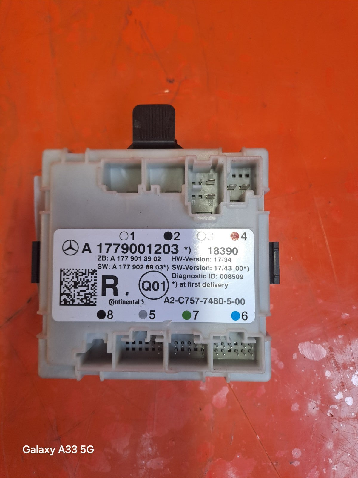 ✅MERCEDES A180D SPORT W177 1.5 DIESEL 2018 REAR LEFT DOOR CONTROL MODULE A297 - Image 1
