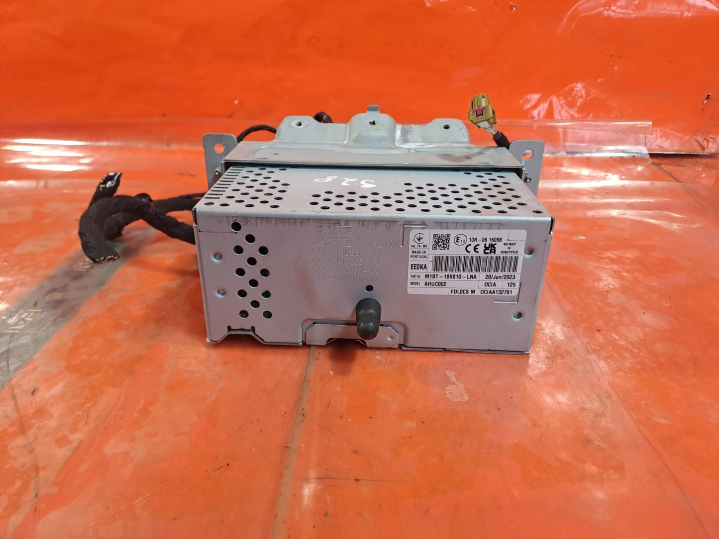✅2023 FORD PUMA TITANIUM STEREO HEAD UNIT M1BT-18K810-LNA + WARRANTY A328 - Image 2