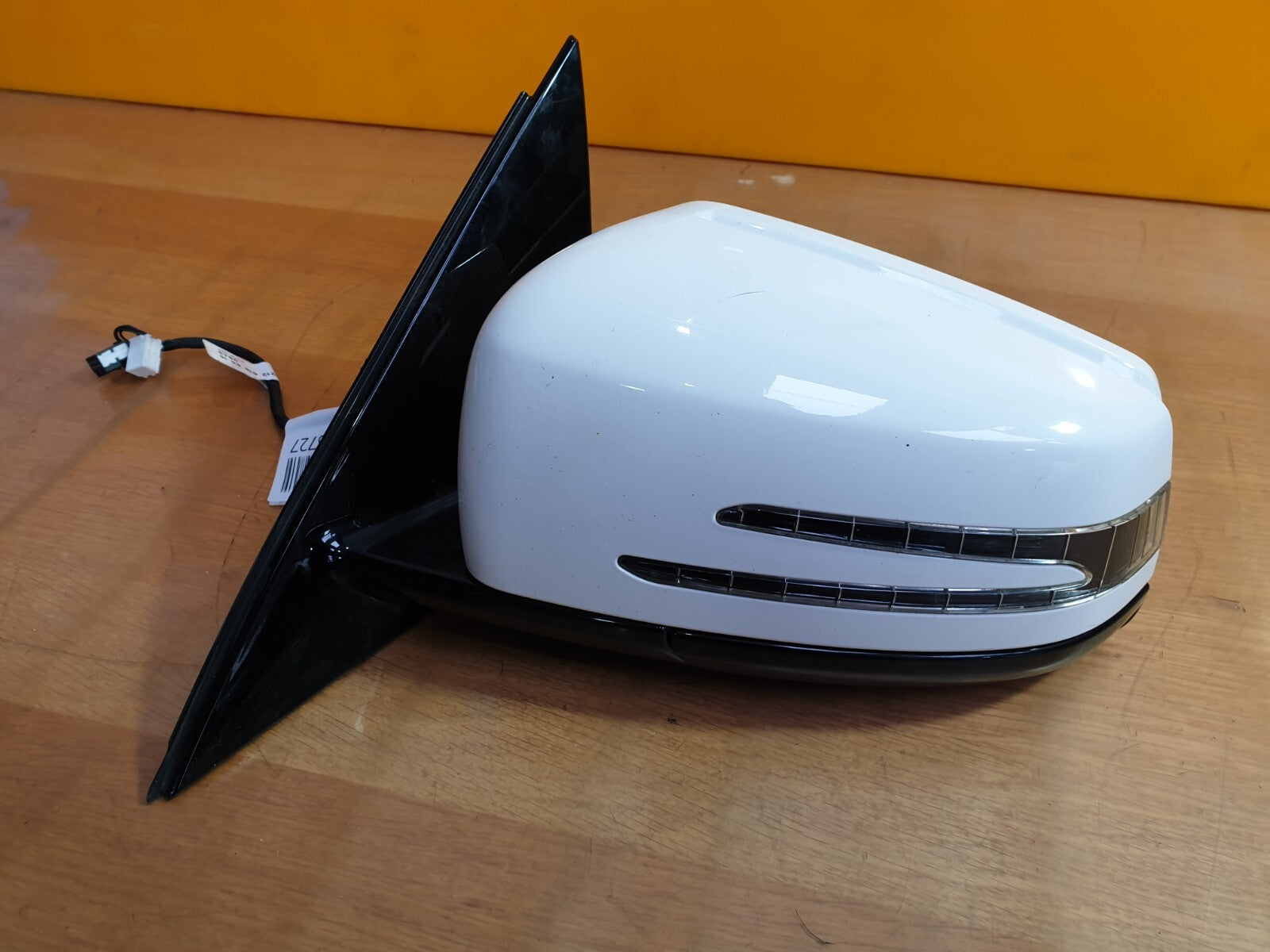 ✅2013 MERCEDES E CLASS W212 AMG SPORT 2.1D FRONT LEFT WING MIRROR PF WHITE A141 - Image 2