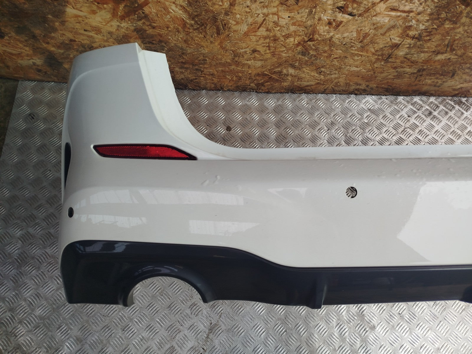 ✅2023 BMW 2 SERIES M SPORT F44 REAR BUMPER WHITE (300) + WARRANTY A293 - Image 2