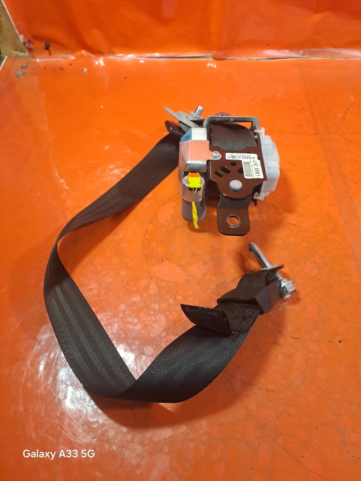 ✅SSANGYONG KORANDO 2.2 DIESEL 2015 FRONT LEFT SEAT BELT 74601-34906 A337 - Image 5