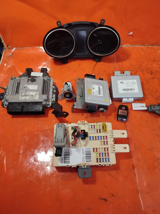 ✅KIA SPORTAGE MK3 1.7 DIESEL 2014 ENGINE ECU KIT 39120-2A052 Warranty A287 - Image 1
