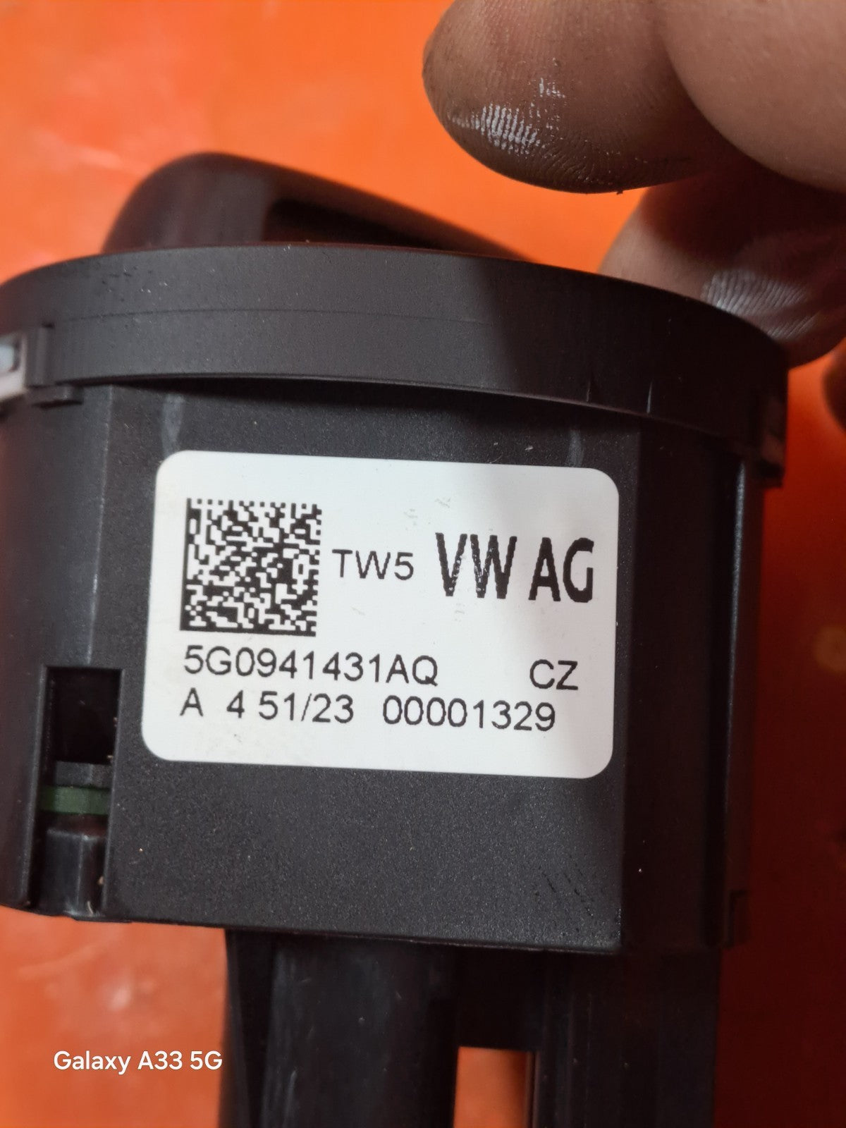 ✅2024 VW POLO LIFE HEADLIGHT FOG LIGHT CONTROL SWITCH 5G0941431A + WARRANTY A310 - Image 8