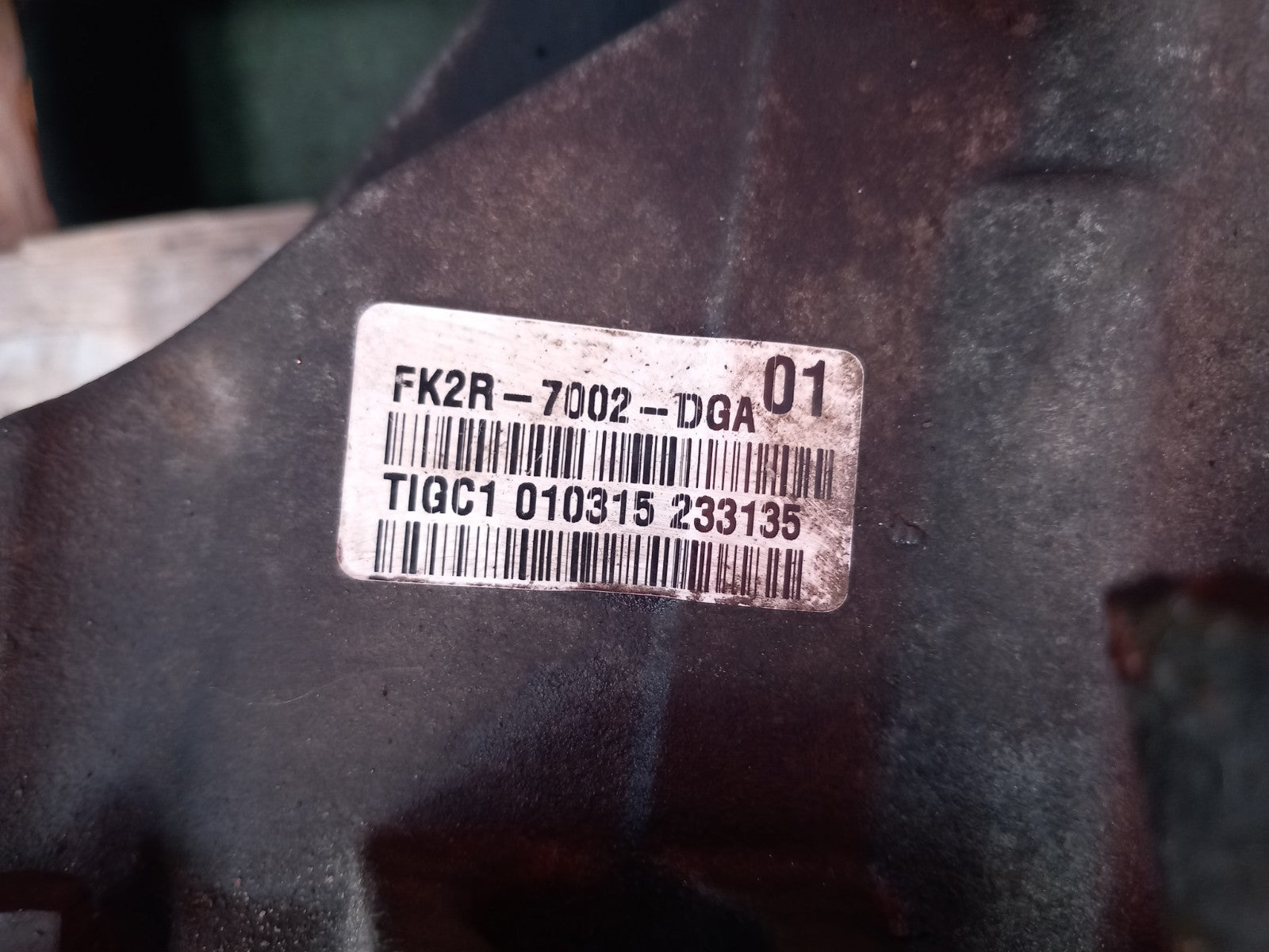 Ford Tourneo Custom 2.2 Diesel 2015 6 Speed Manual Gearbox FK2R7002DGA A371 - Image 8