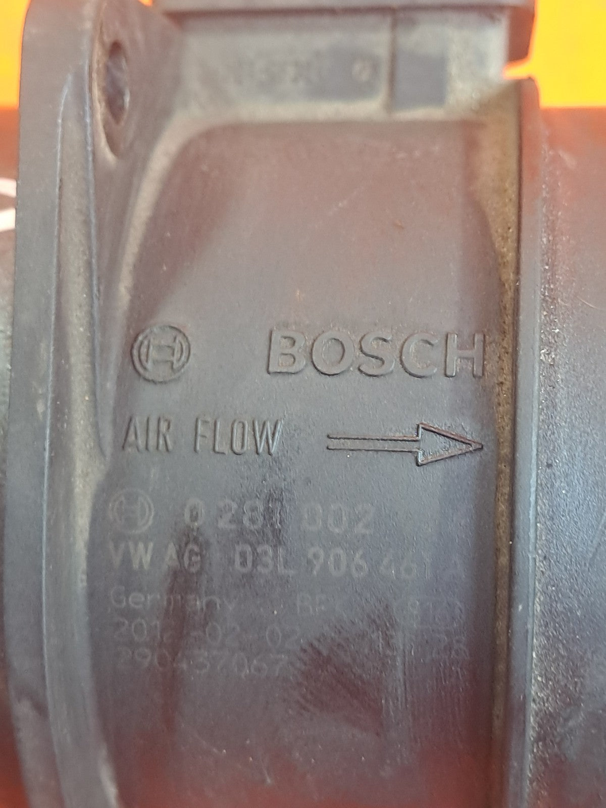 ✅2012 AUDI Q5 8R 2.0TDI AIR FLOW MASS METER SENSOR 03L906461A + WARRANTY A291 - Image 10