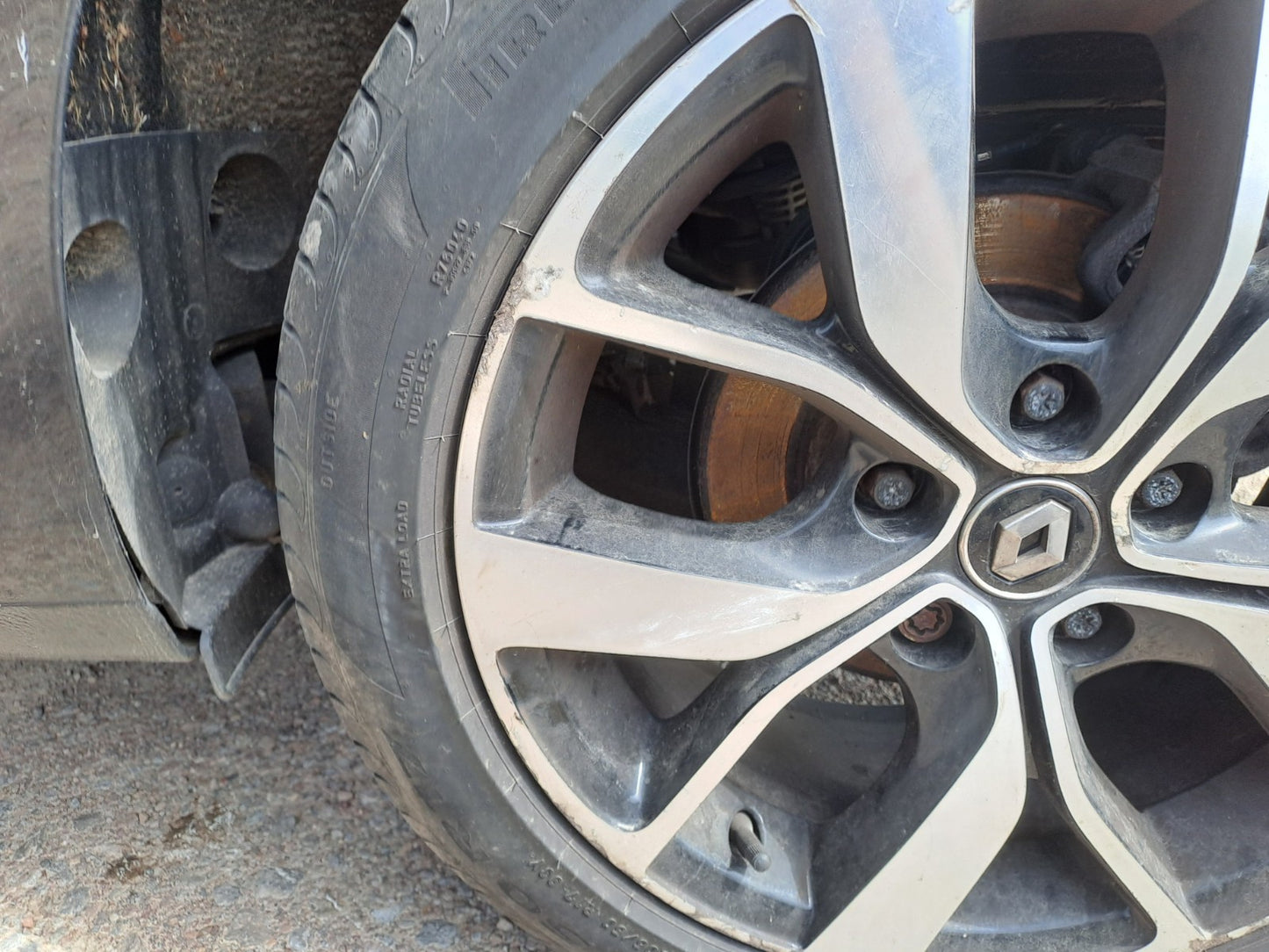 ✅2019 Renault Megane Iconic Alloy Wheel with Tyre 205/50 R17 + Warranty A387 - Image 3