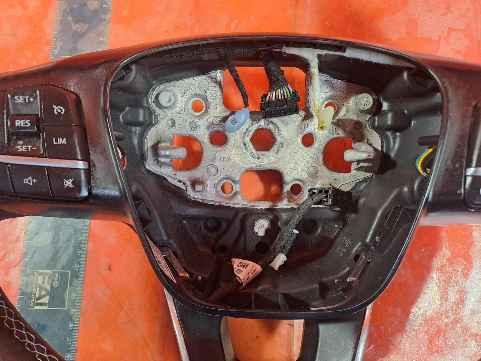 ✅2023 FORD PUMA TITANIUM 1.0P STEERING WHEEL L1TB-3600-YE + WARRANTY A328 - Image 6