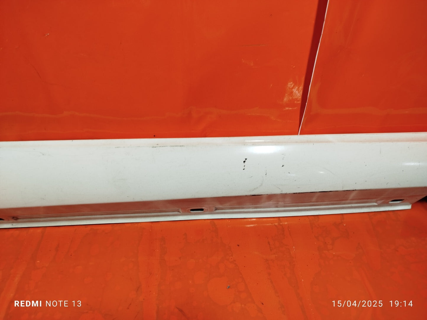 ✅MERCEDES A180 W176 1.5 DIESEL 2015 RIGHT SIDE SILL SKIRT WHITE A2466901440 A096 - Image 11