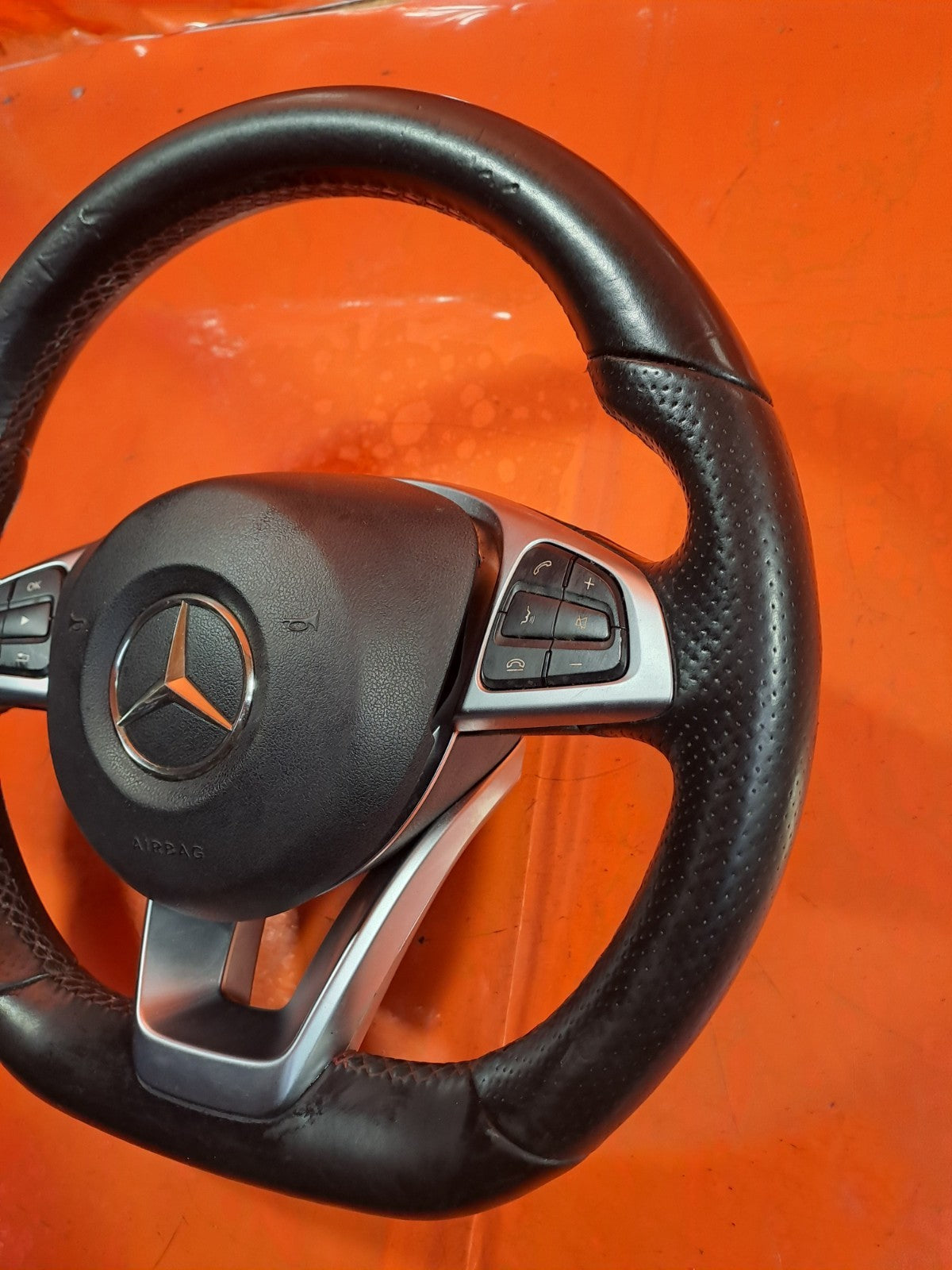 ✅MERCEDES GLA 200D X156 2.1 DIESEL 2016 MULTIFUNCTIONAL STEERING WHEEL Warranty - Image 6