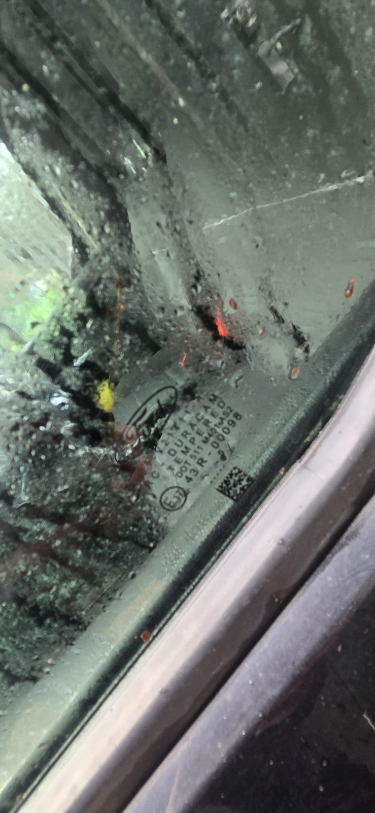 ✅2015 FORD TRANSIT CONNECT V408 FRONT LEFT DOOR WINDOW GLASS DT11-V21411-A A355 - Image 3