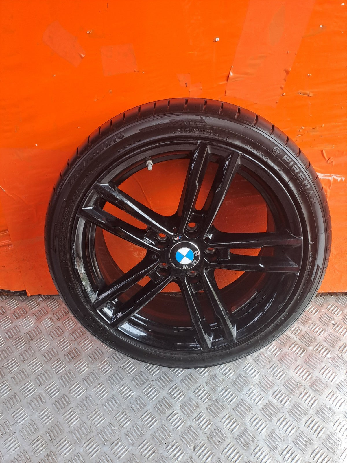 BMW F20 M140i 3.0 Petrol 2019 Alloy Wheel With Tyre 225/40 ZR18 8074185 Warranty - Image 3