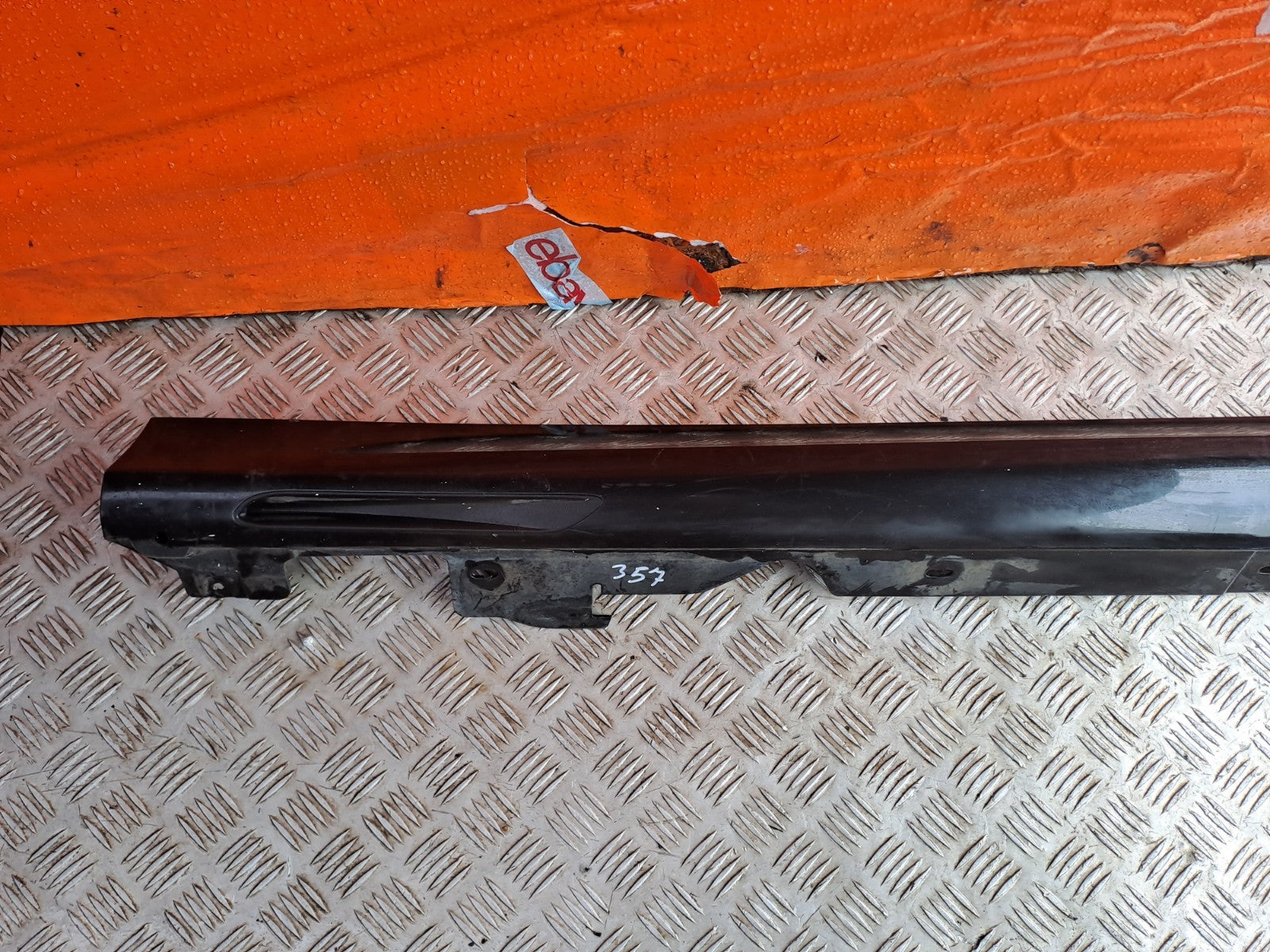 ✅2021 BMW 3 Series G20 M Sport Left Side Skirt Black (475) 8069381 Warranty A357 - Image 2