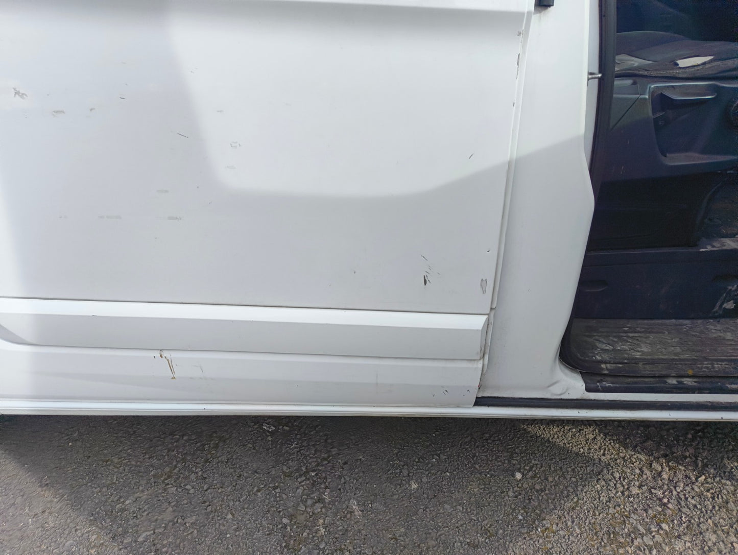 ✅Ford Tourneo Custom 2.2 Diesel 2015 Right Side Sliding Door Bare White A377 - Image 2