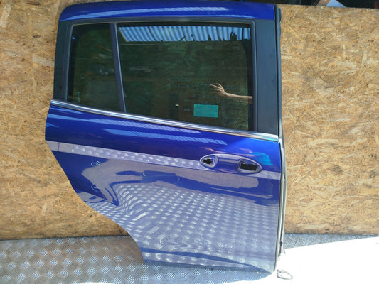 ✅FORD B-MAX TITANIUM 1.0 PETROL 2014 REAR RIGHT SLIDING DOOR BARE BLUE Scratches - Image 1