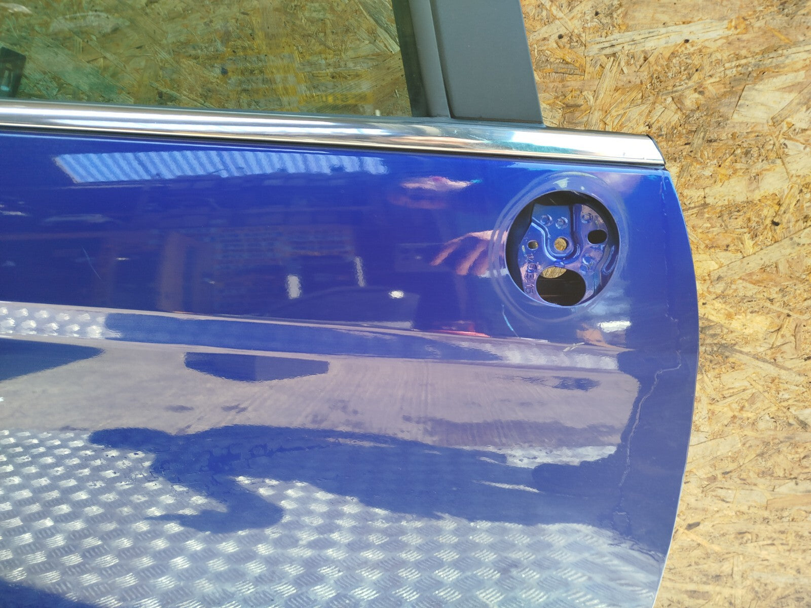 ✅FORD B-MAX TITANIUM 1.0 PETROL 2014 FRONT RIGHT DOOR BARE BLUE Warranty A285 - Image 11