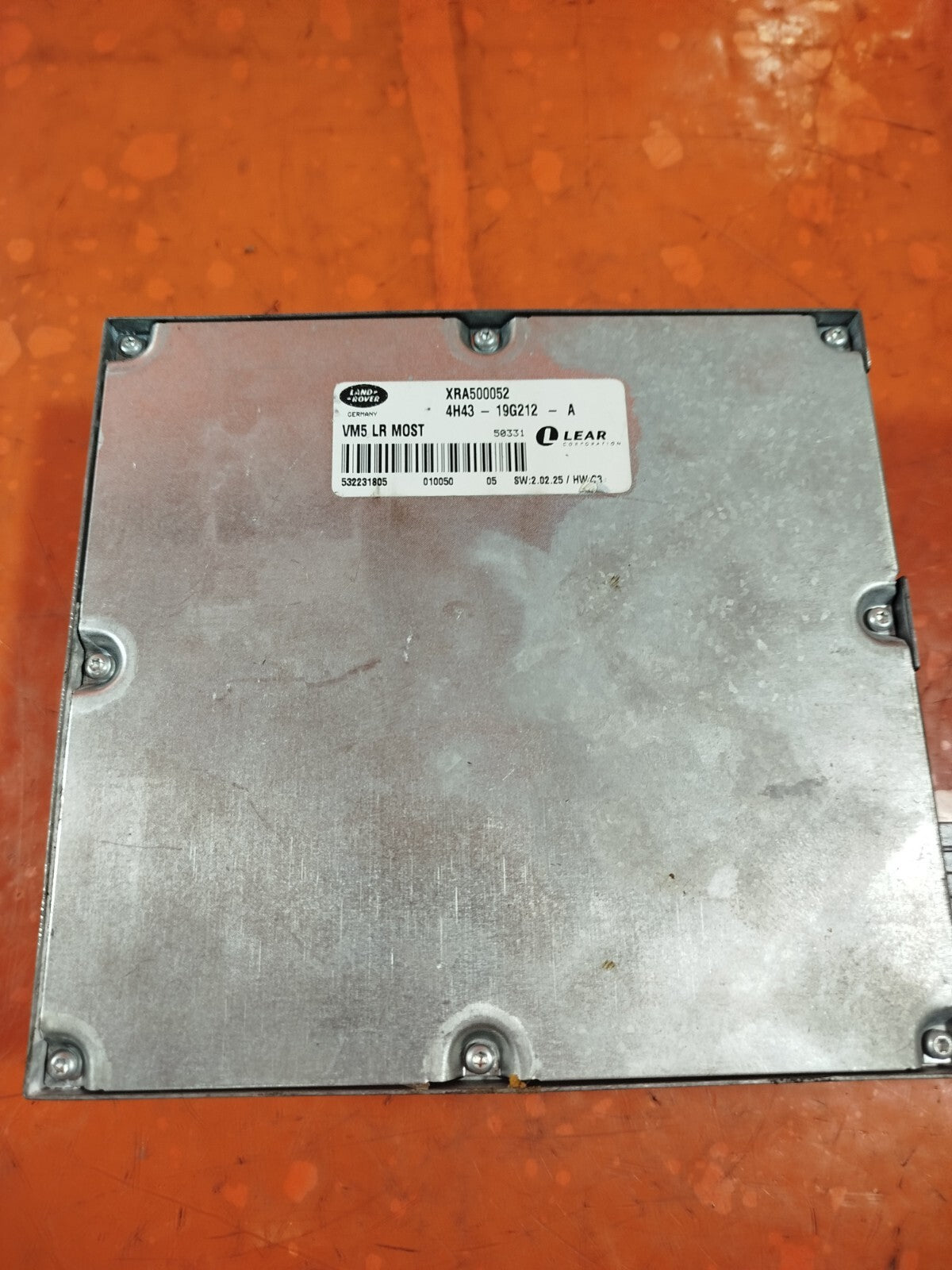 ✅2005 RANGE ROVER VOGUE L322 TV TUNER RECEIVER CONTROL MODULE ECU XRA500052 A274 - Image 4