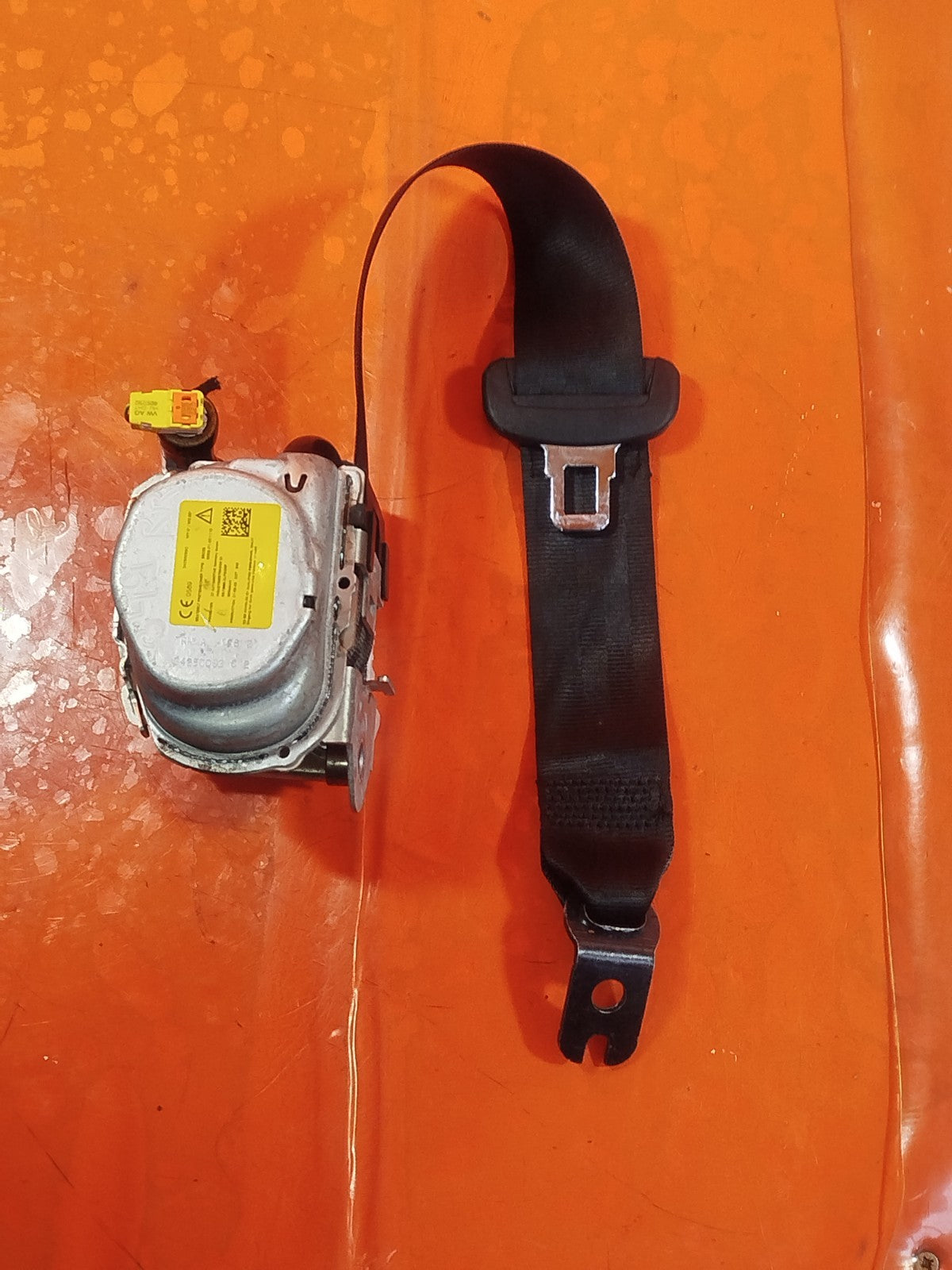 ✅2021 VW GOLF R-LINE MK8 REAR SEAT BELT RIGHT 3G0857737B + WARRANTY A349 - Image 1