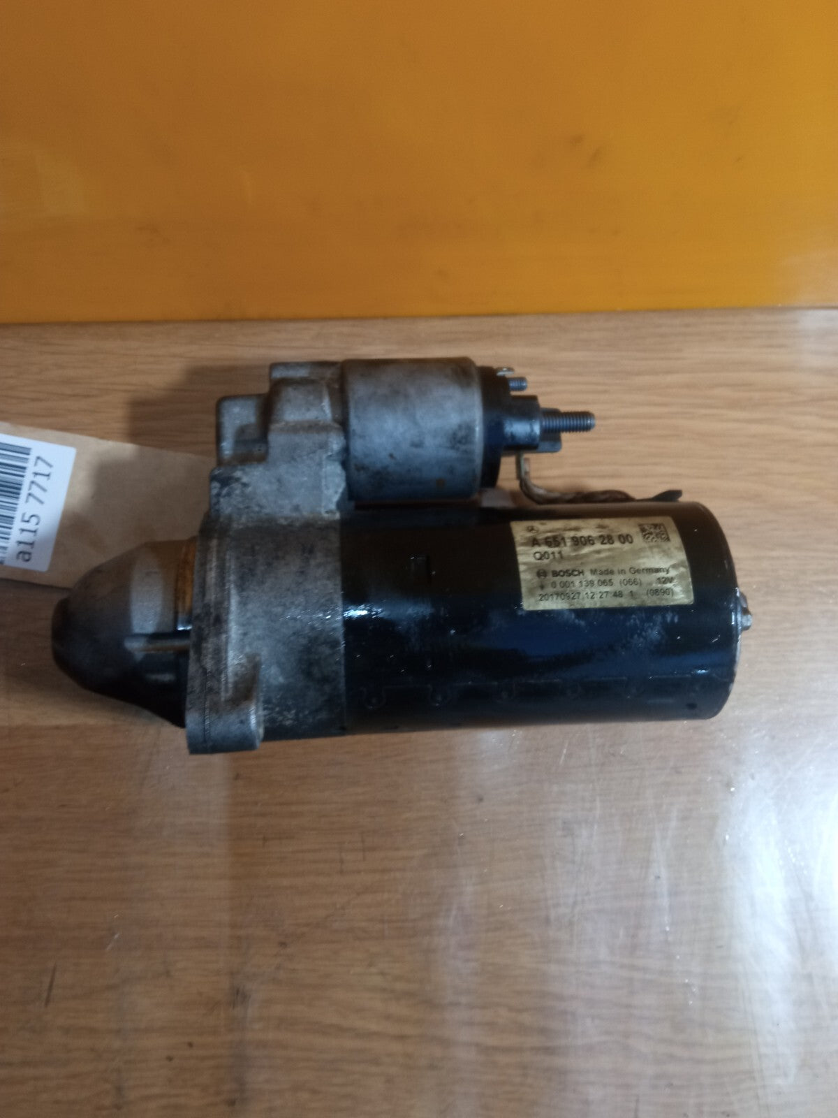 ✅MERCEDES W212 E300 2.1 DIESEL 2014 STARTER MOTOR A6519062800 Warranty A115 - Image 2