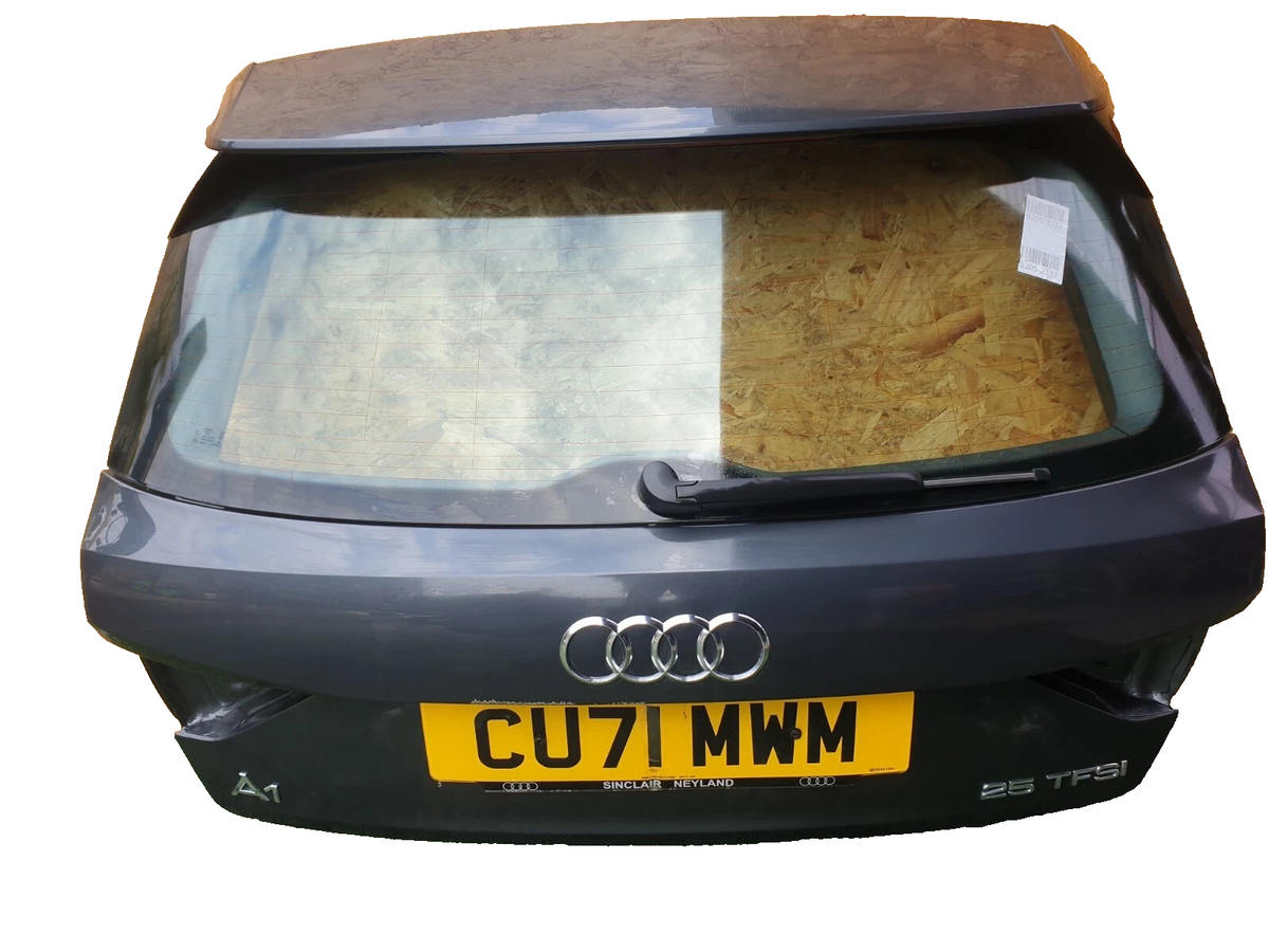Audi A1 Sport 1.0 Petol 2022 Tailgate Boot Lid Grey Scratches A205 - Image 1