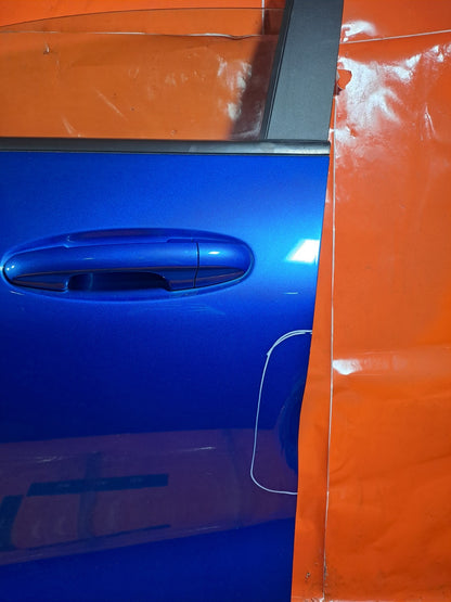 ✅2021 FORD PUMA ST-LINE X 1.0P FRONT LEFT DOOR BLUE dent  - Image 3