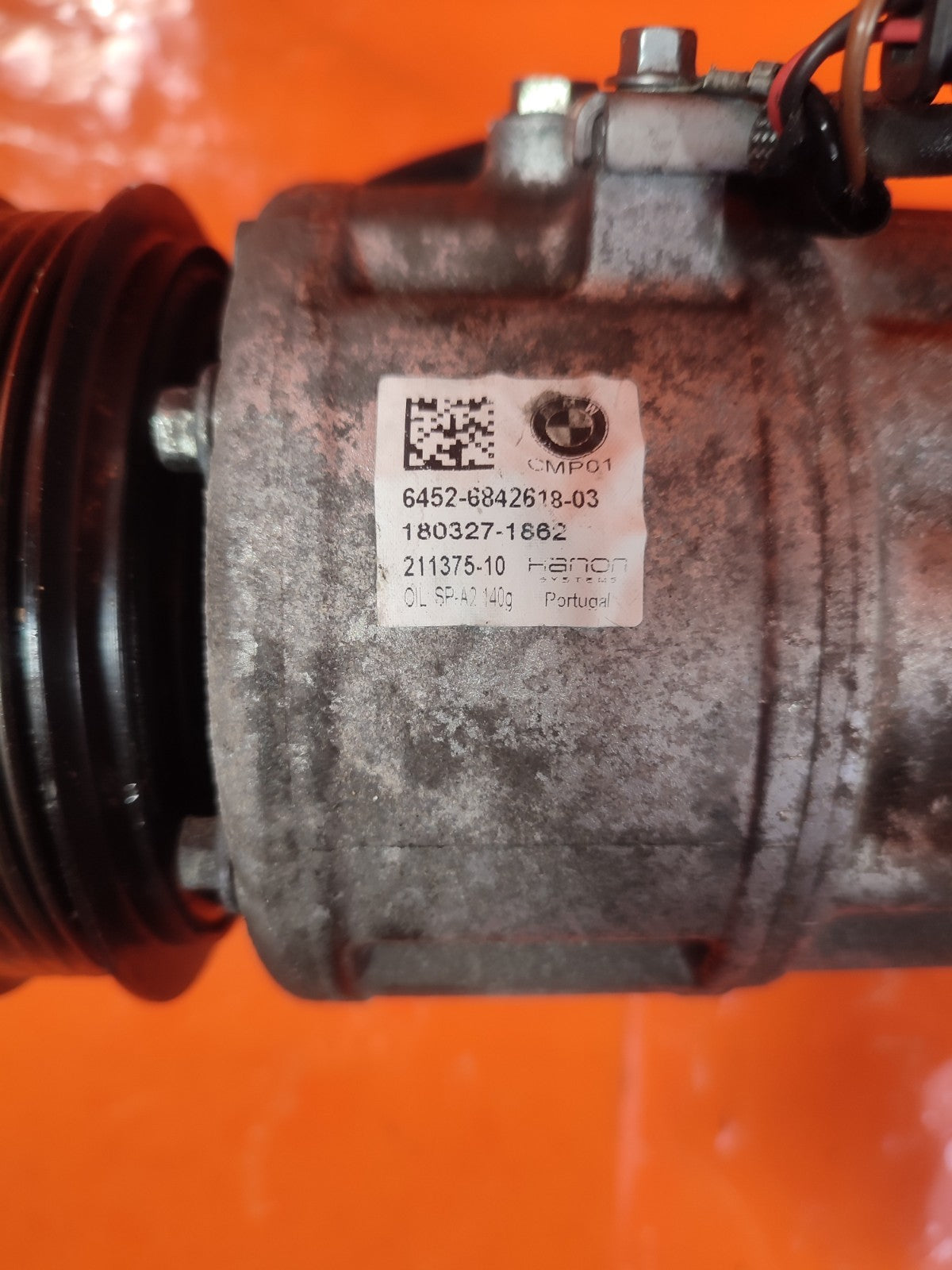✅BMW X1 F48 2.0 PETROL 2018 A/C AIR CON COMPRESSOR PUMP 6842618 Warranty A303 - Image 12