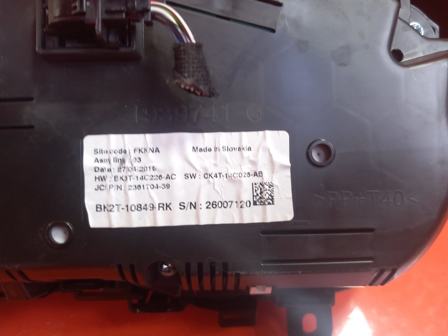 2016 Ford Tourneo Custom Speedo Instrument Cluster BK2T-10849-RK Warranty A411 - Image 8