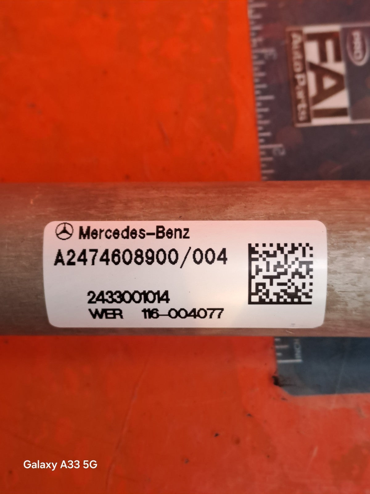✅2025 MERCEDES A CLASS W177 STEERING COLUMN SHAFT JOINT LINK A2474608900 A311 - Image 11