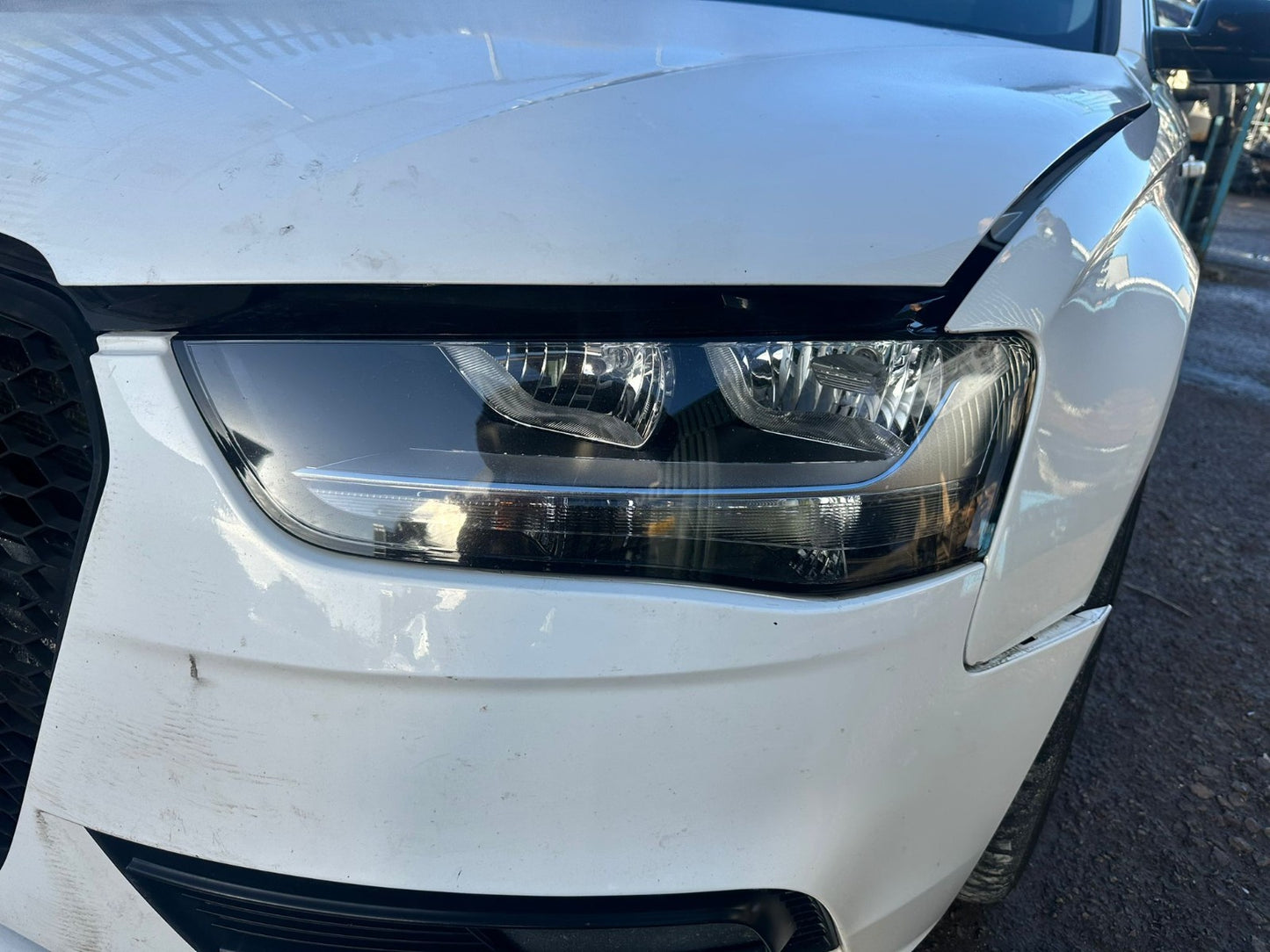 ✅2012 AUDI A4 B8 2.0D FRONT LEFT HALOGEN HEADLIGHT 8K0941003AC + WARRANTY A323 - Image 1