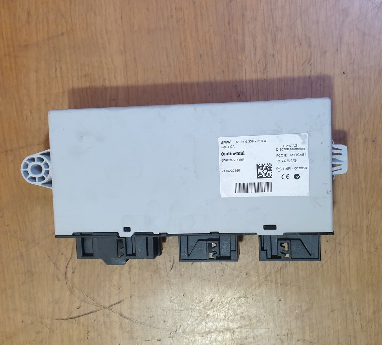 ✅2014 BMW 5 SERIES F11 4.4P THEFT LOCKING CONTROL MODULE 9339272 + WARRANTY A153 - Image 1